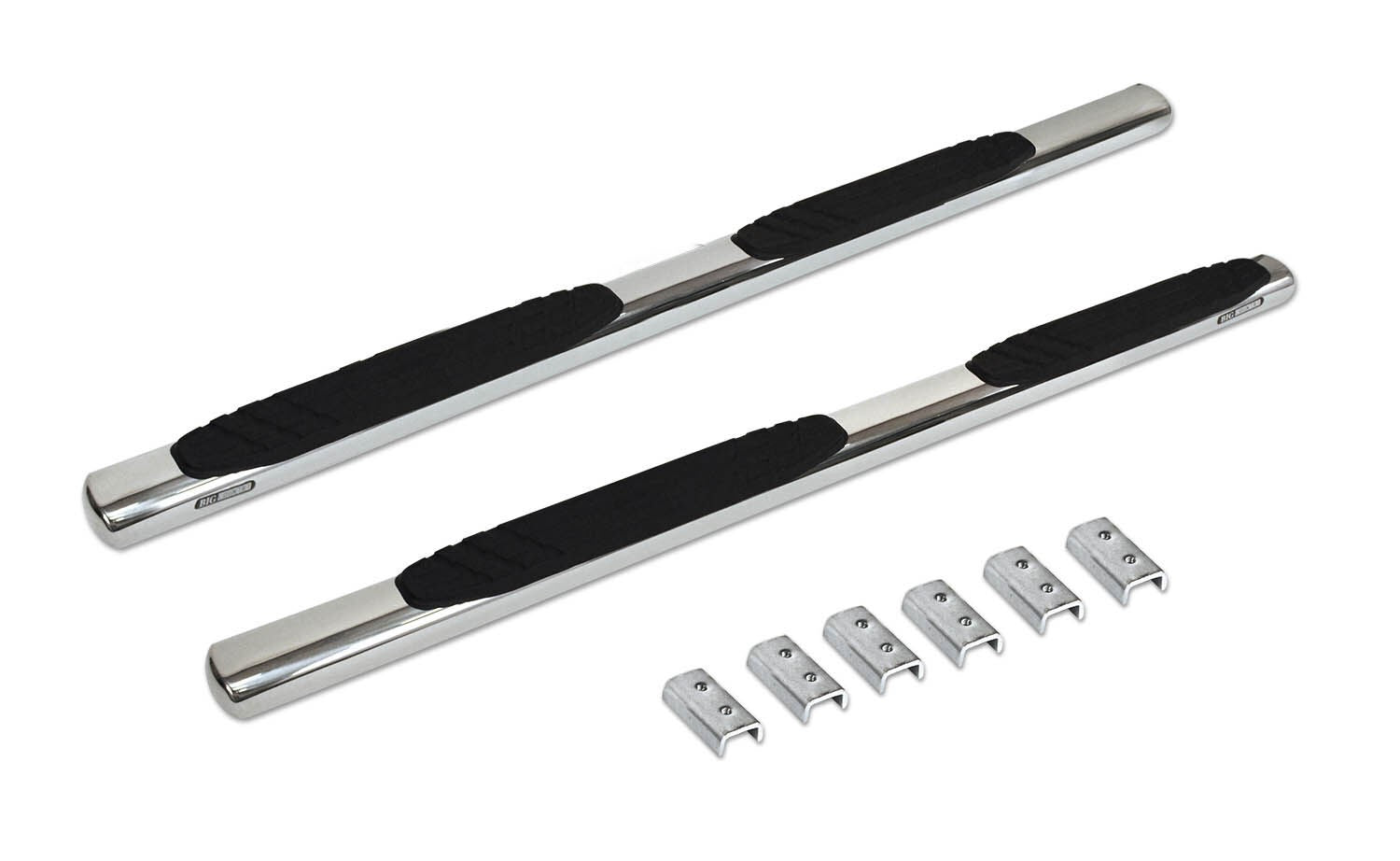 4 Inch OE Xtreme Series SideSteps Boards Only Polished Stainless Steel 1999-2026 Ford F-250/F-350 2020-2025 Jeep Gladiator Go Rhino