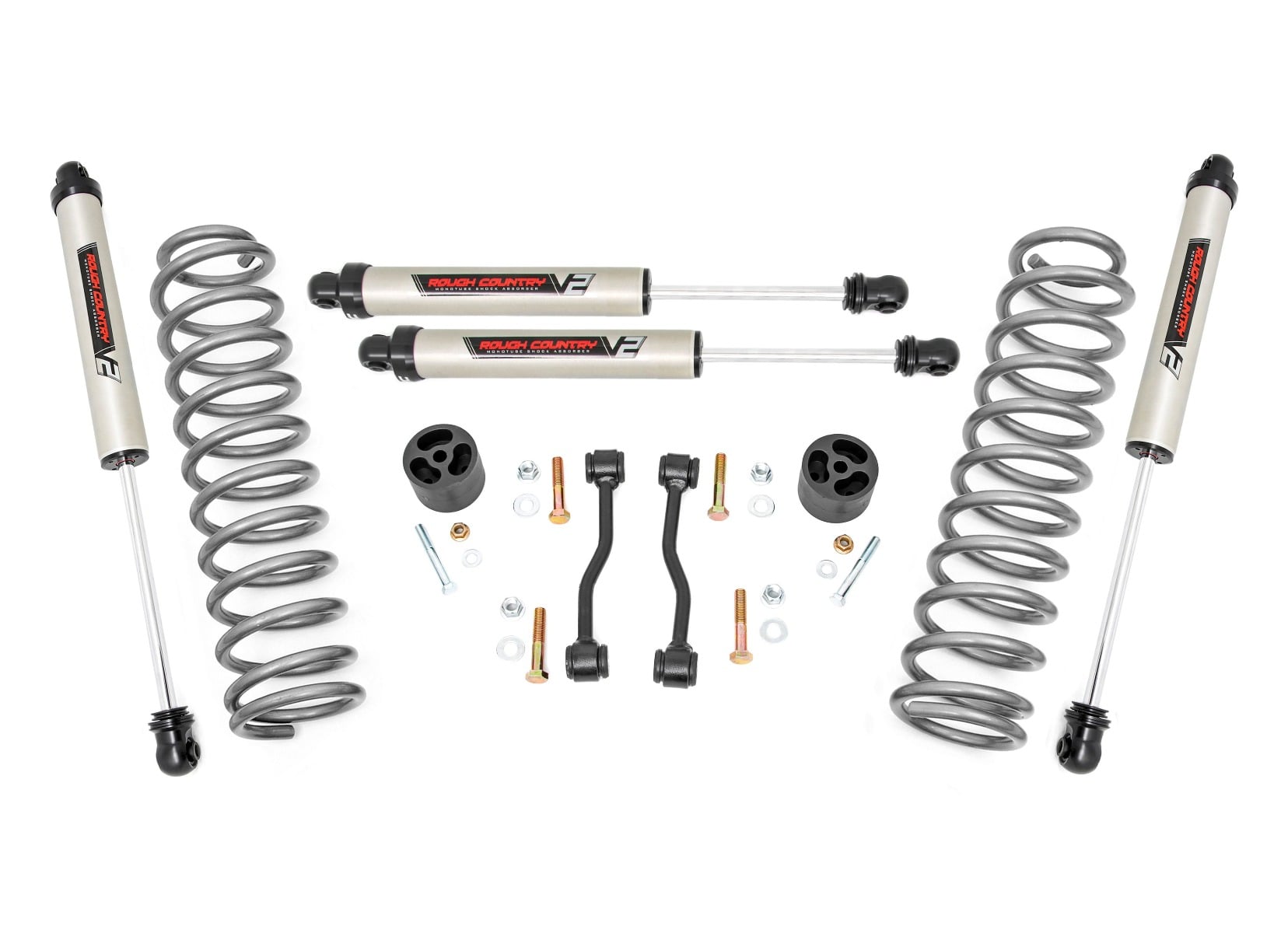2.5 Inch Leveling Kits Springs V2 Jeep Gladiator JT 4WD (2020-2023) Rough Country