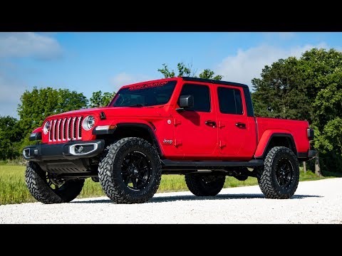 Jeep Gladiator 3.5 Inch Jeep Suspension Lift Kit Coil Springs Vertex Reservoir Shocks For 20-Pres Jeep Gladiator Rough Country