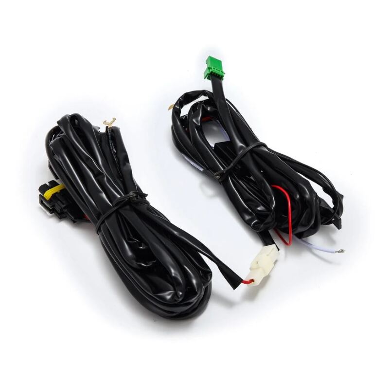 AlphaRex 09-12 Toyota RAV4 bezel and wiring kit for fog light installation, excluding fog lights. Durable and reliable components.