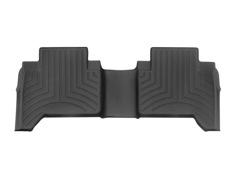 WeatherTech 16-23 Toyota Tacoma Double Cab Rear FloorLiner - Black