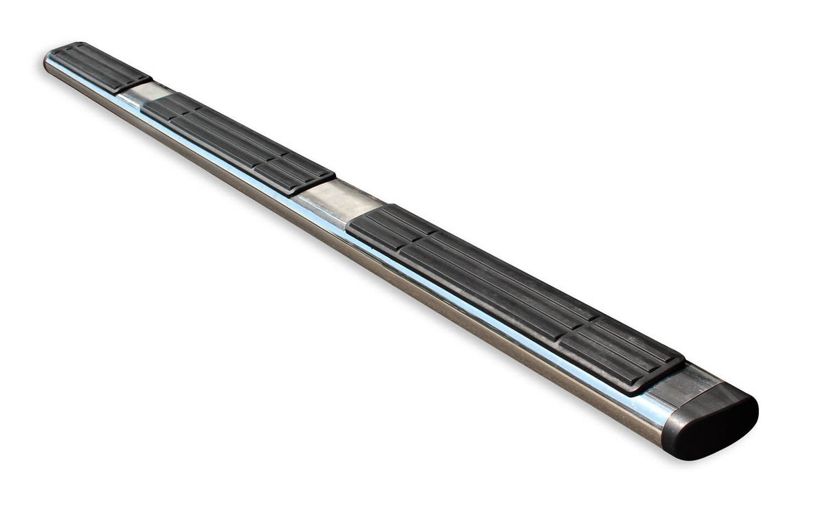 6 Inch OE Xtreme Wheel to Wheel SideSteps Boards Only Polished Stainless Steel 2007-2013 Silverado/Sierra 2500 HD/3500 HD Go Rhino