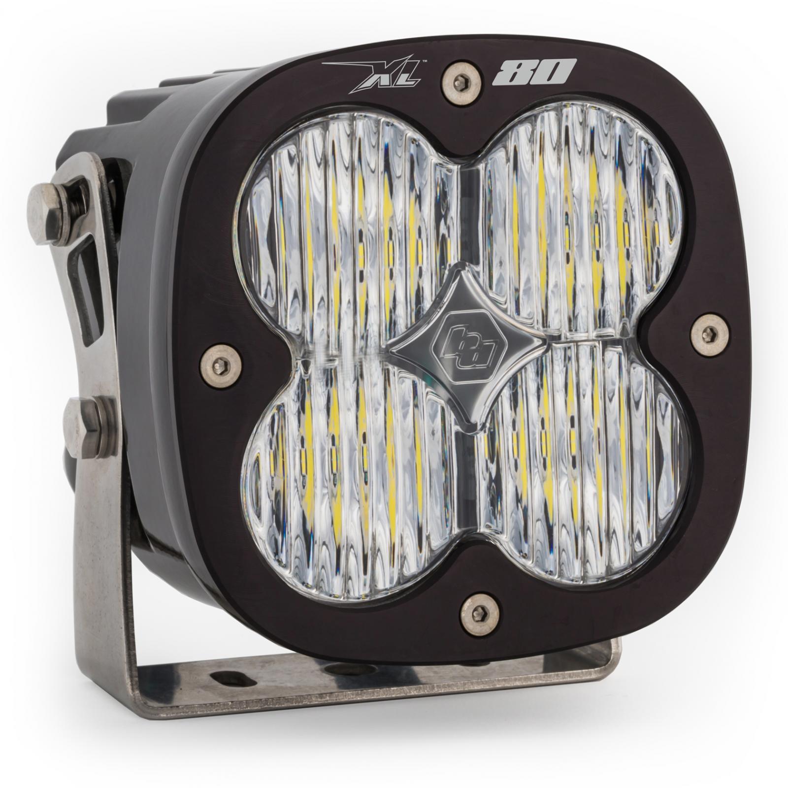 LED Light Pods Clear Lens Spot Pair XL80 Baja Designs