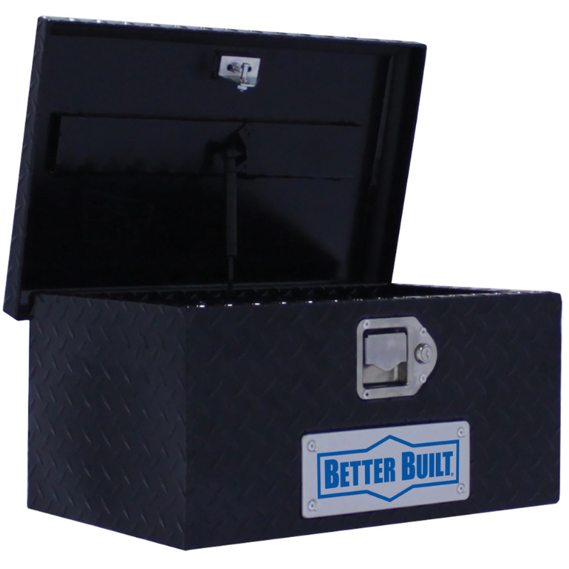 Better Built 20" Matte Black Aluminum ATV Tool Box Model 67210276