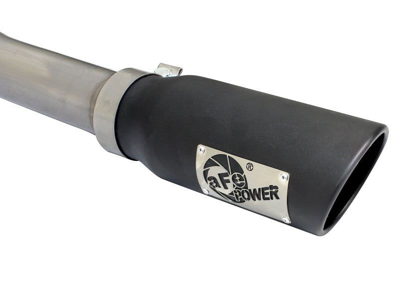 aFe MACH Force XP Exhaust 3in SS Dual Side Exit CB w/ Black Tips 2015 Ford F150 5.0L V8 CC/SB EC/LB