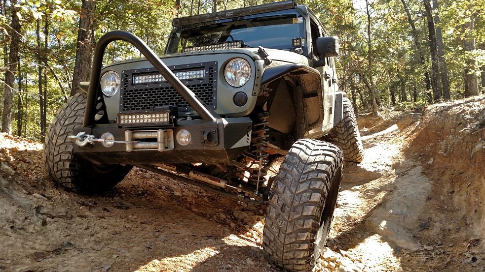 4 Inch Lift Kit X-Series V2 Jeep Wrangler Unlimited 2WD/4WD (2007-2018) Rough Country