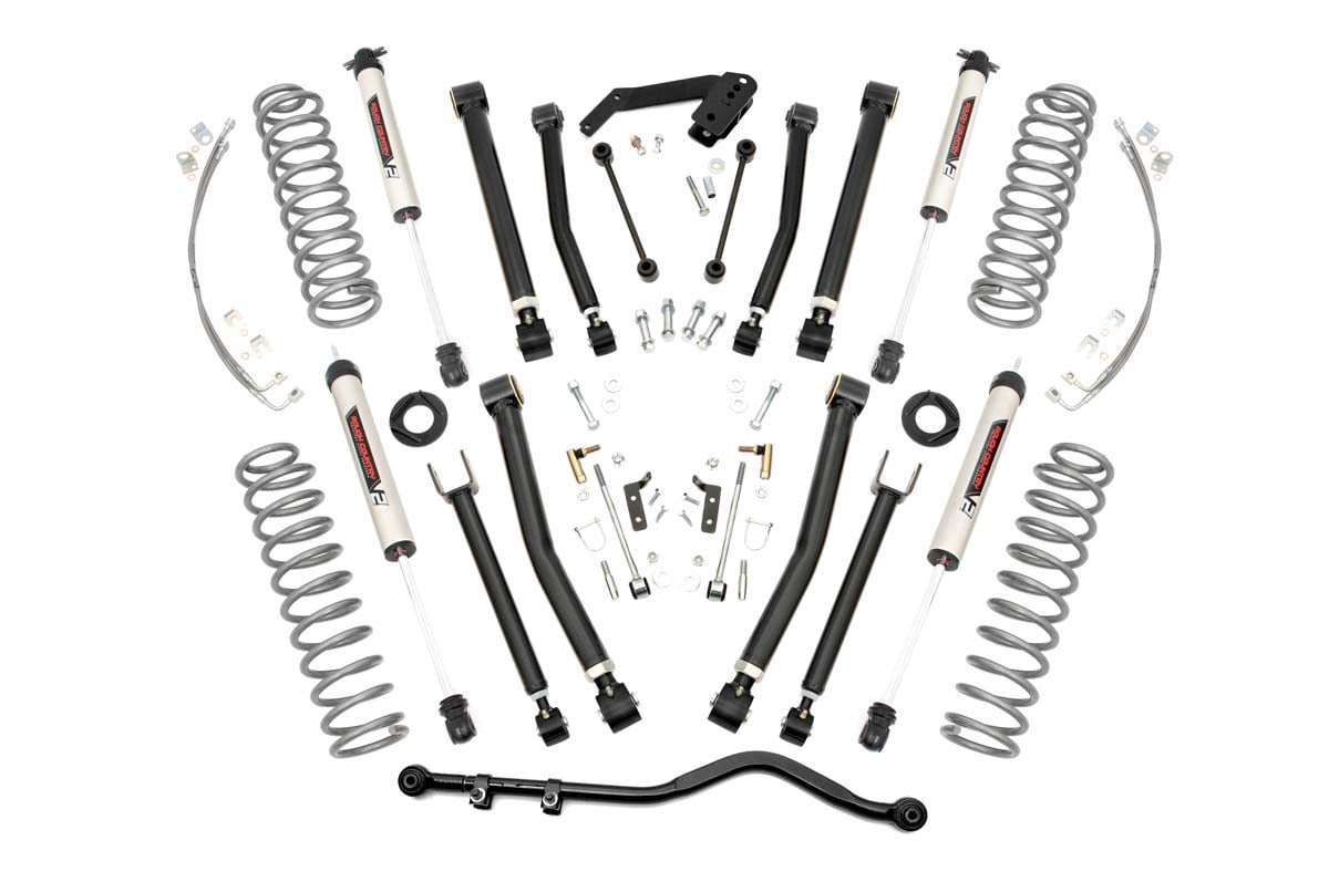 4 Inch Lift Kit X-Series V2 Jeep Wrangler Unlimited 2WD/4WD (2007-2018) Rough Country