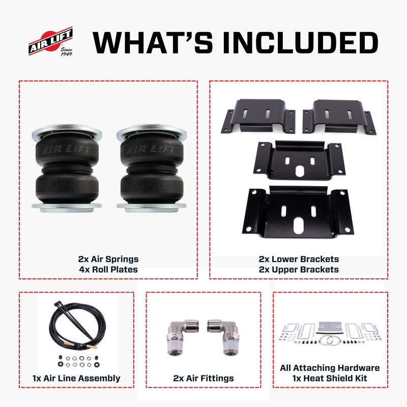 Air Lift 24-26 Ford Ranger 4WD LoadLifter 5000 Air Spring Kit