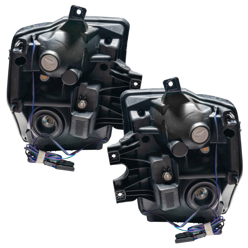 Oracle 08-10 Ford F250/350 LED HL - Black - White