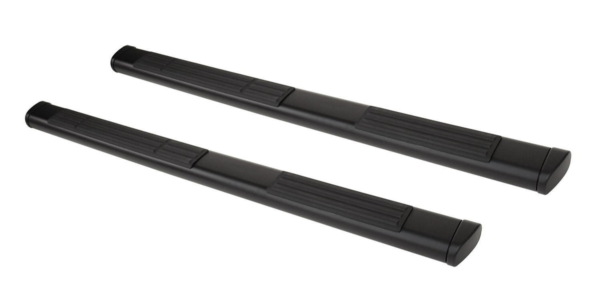 6 Inch OE Xtreme Composite SideSteps Kit 80 Inch Long Black + Brackets Black 2009-2014 Dodge Ram 1500 Go Rhino