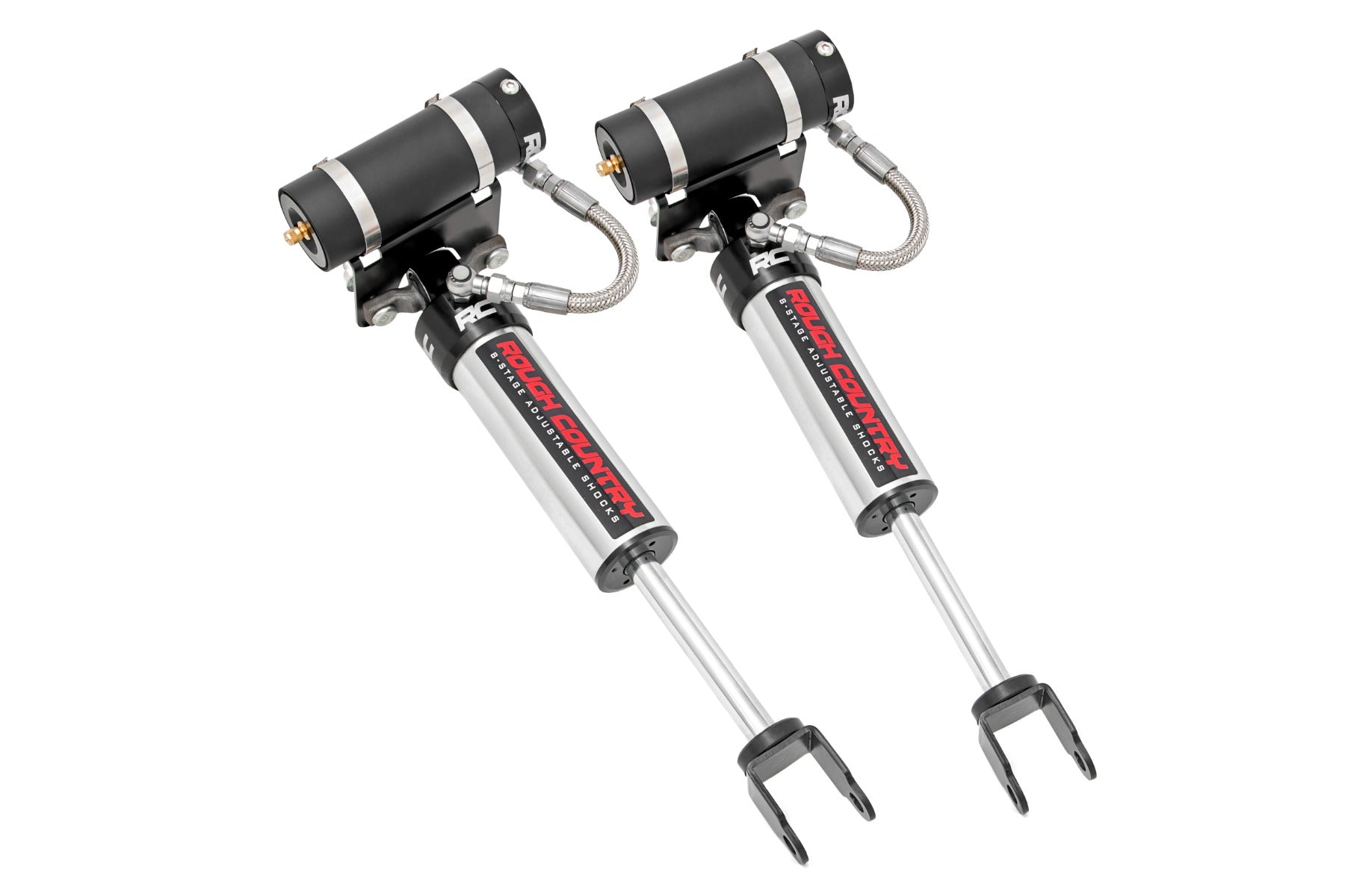Vertex 2.5 Reservoir Front Shocks 3.5 Inch Silverado/Sierra 2500HD (20-26) Rough Country
