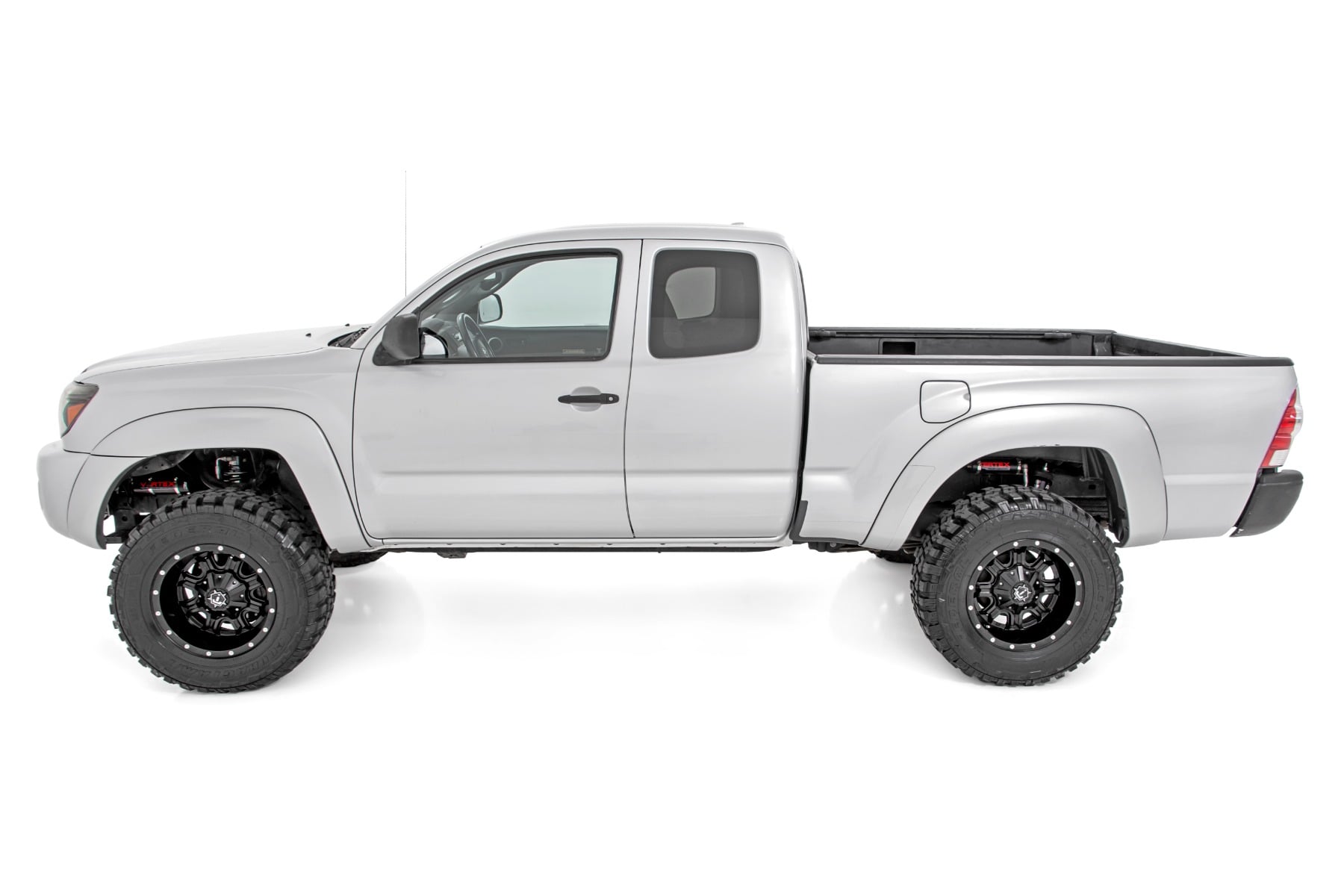 Vertex 2.5 Reservoir Coilovers Front 3.5 Inch Toyota Tacoma 2WD/4WD (05-23) Rough Country