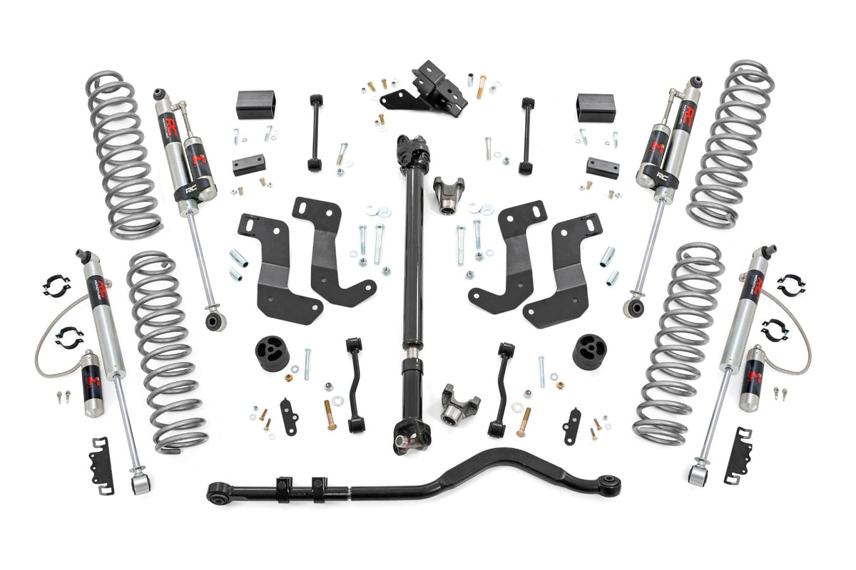 3.5 Inch Lift Kit C/A Drop FR D/S M1R Jeep Wrangler Unlimited Rubicon (18-23) Rough Country