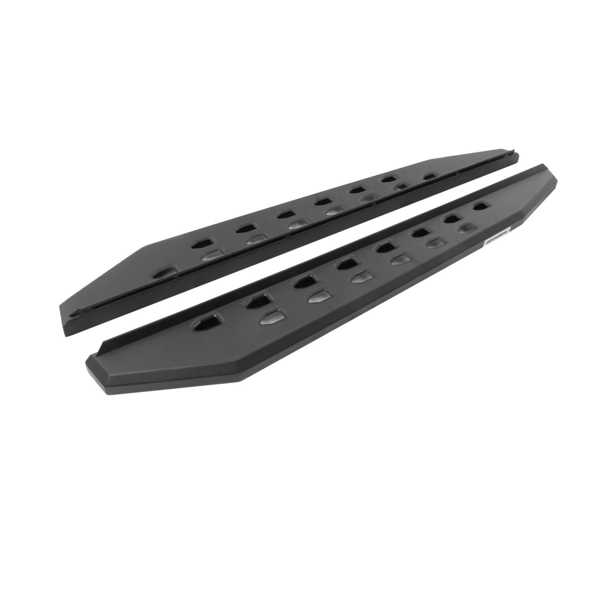 RB20 Slim Line Running Boards Boards Only Textured Black 2007-2025 Jeep WranglerJK/JL 2017-2025 Ford F-250/F-350 Go Rhino