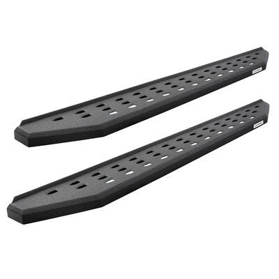 RB20 Running Boards With Mounting Brackets Protective Bedliner Coating 1999-2016 Ford F-250/F-350 Extended Cab Go Rhino