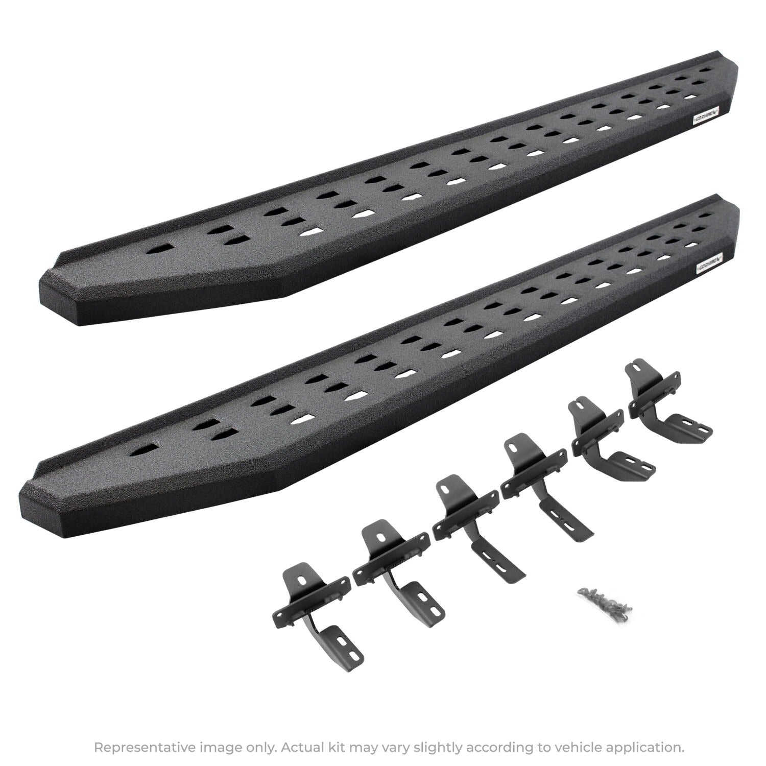 RB20 Running Boards With Mounting Brackets Protective Bedliner Coating 2015-2026 Colorado/Canyon Go Rhino
