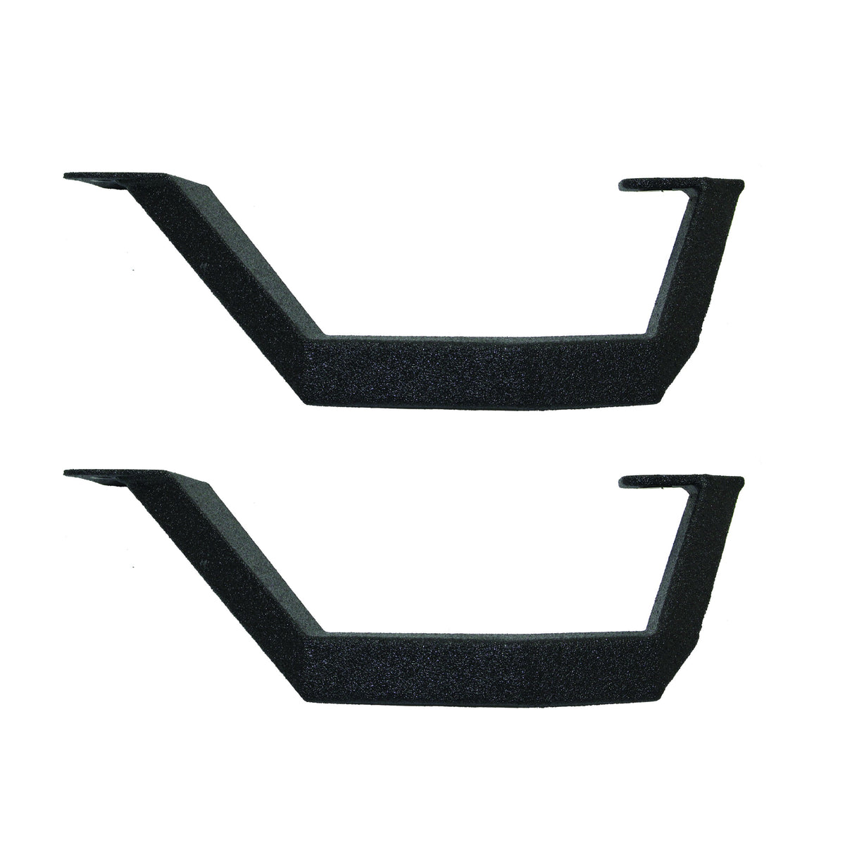 RB20 Running Boards Complete Kit: RB20 Running board + Brackets + 2 pair RB20 Drop Steps Textured Black 2023-2026 Toyota Sequoia Go Rhino