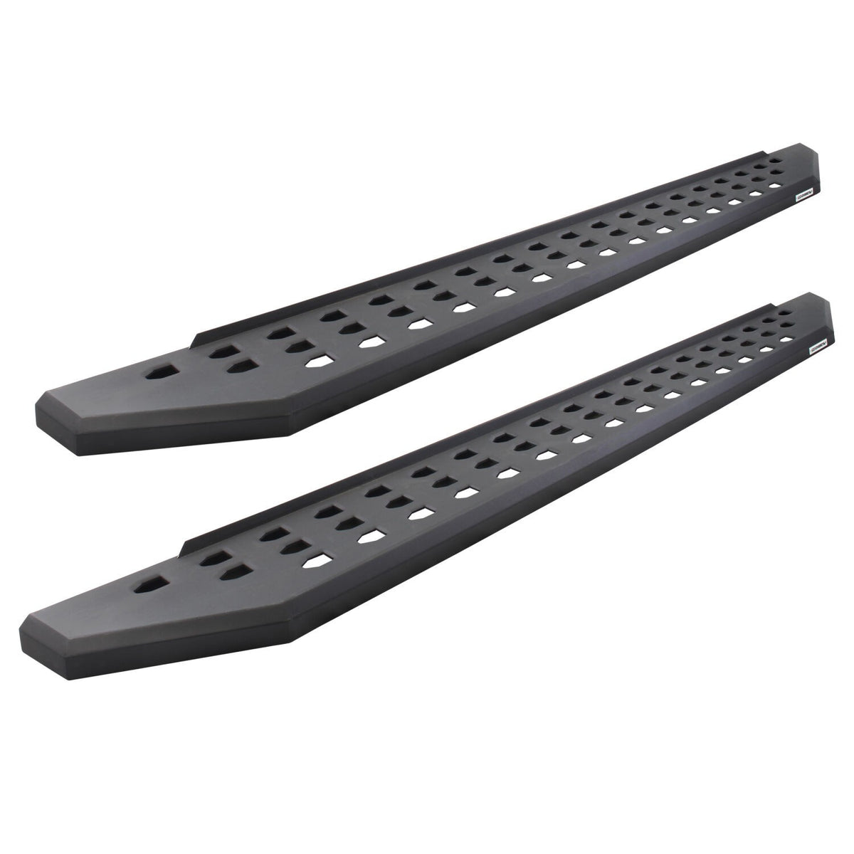 RB20 Running Boards Complete Kit Textured Black: RB20 Running board + Brackets Protective Bedliner coating 2023-2026 Toyota Sequoia Go Rhino