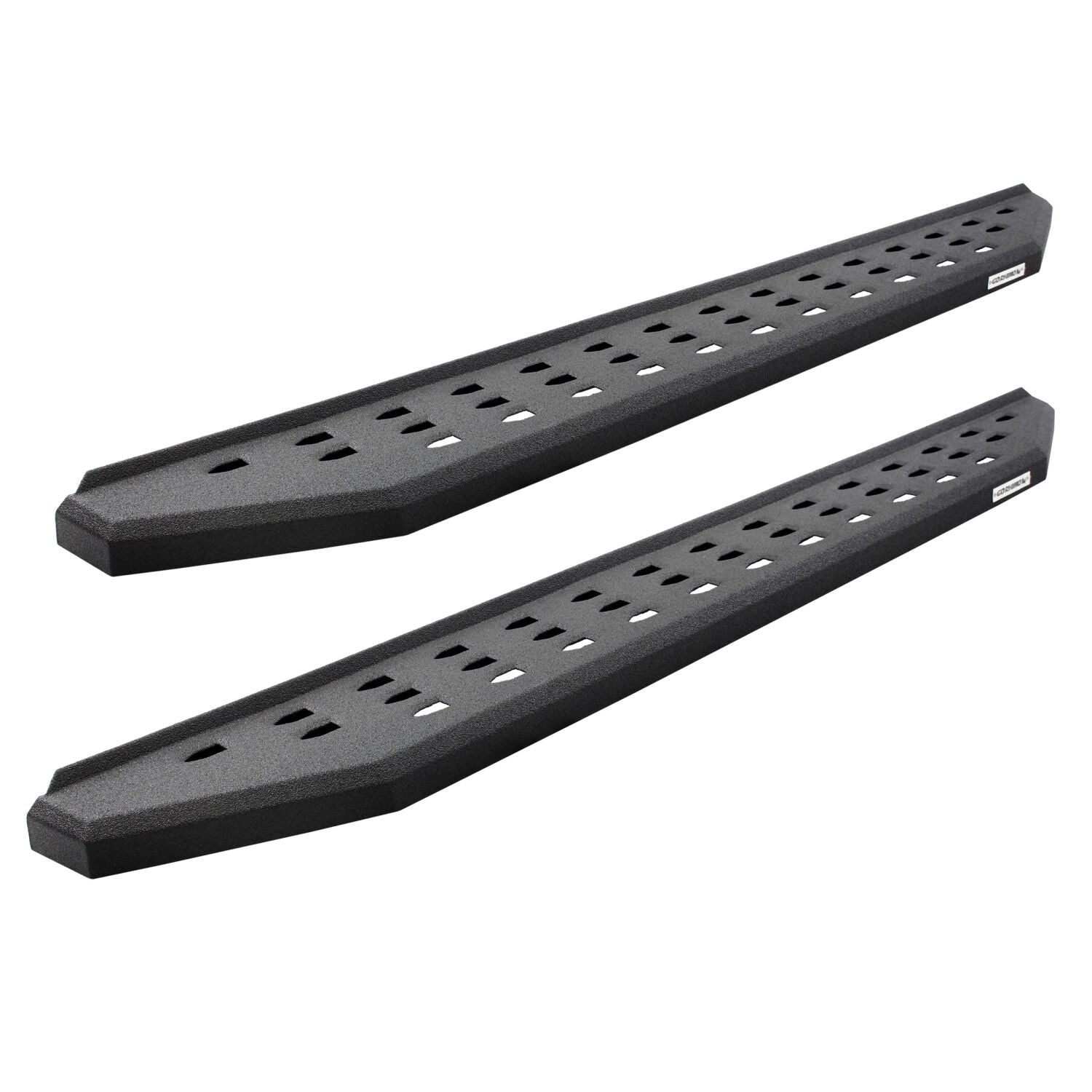 RB20 Running Boards Complete Kit Black : RB20 Running board + Brackets Protective Bedliner coating 2023-2026 Toyota Sequoia Go Rhino