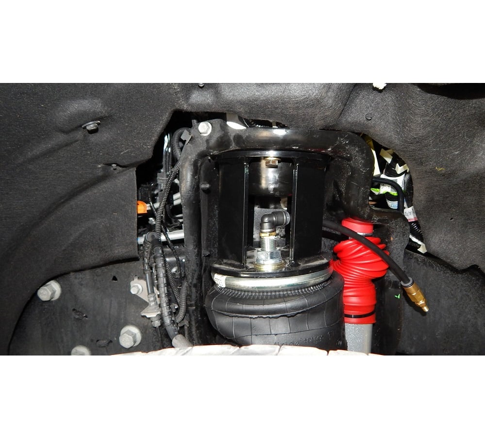 Kelderman 2-Stage Leveling Front Air Suspension Kit 17-22 Ford 6.7L F-250/350 4WD