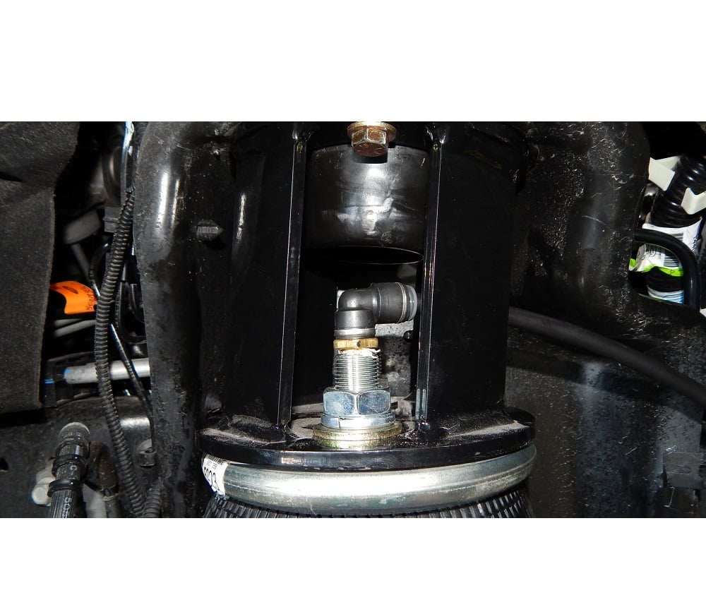 Kelderman 2-Stage Leveling Front Air Suspension Kit 17-22 Ford 6.7L F-250/350 4WD
