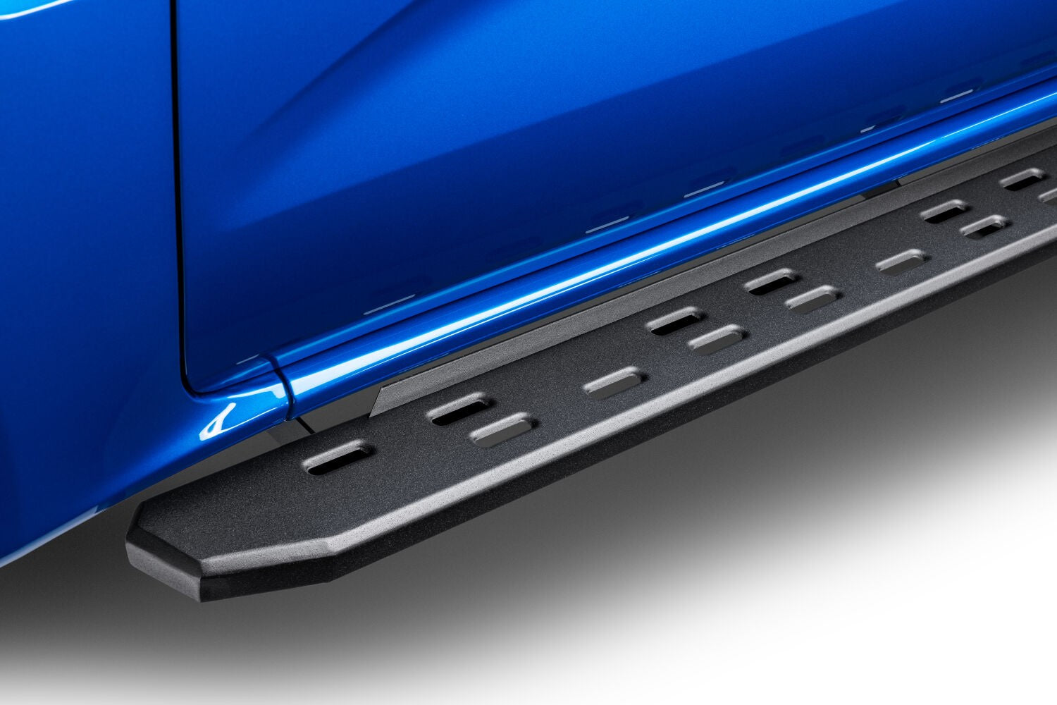 RB30 Slim Line Running Boards with Mounting Bracket Kit Textured Black 2019-2026 Ford Ranger Go Rhino
