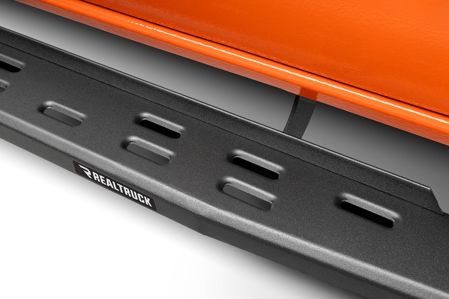 RB30 Slim Line Running Boards W/Bracket Kit Text Black 2025-2026 Toyota 4Runner Go Rhino