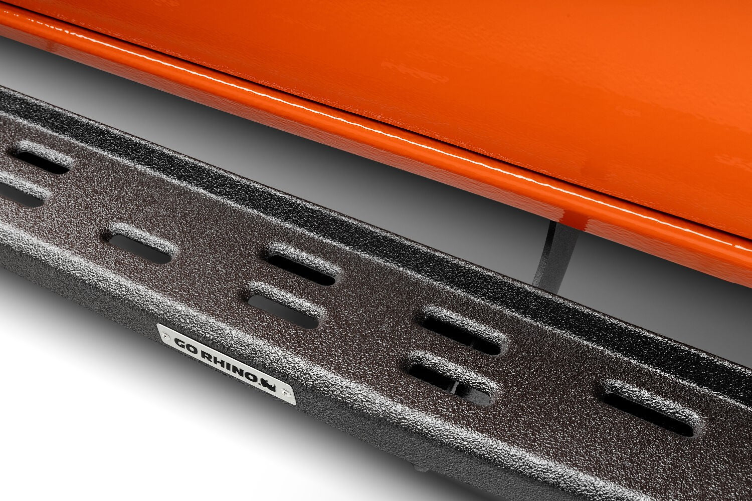RB30 Slim Line Running Boards with Mounting Bracket Kit Protective Bedliner Coating 2022-2026 Toyota Tundra Go Rhino