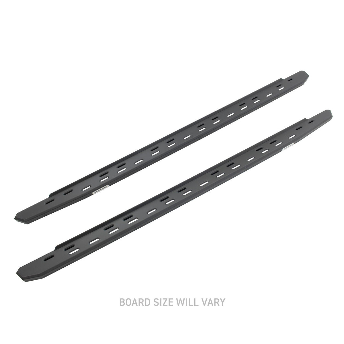 RB30 Slim Line Running Boards with Mounting Bracket Kit Textured Black 2020-2025 Jeep Gladiator Go Rhino