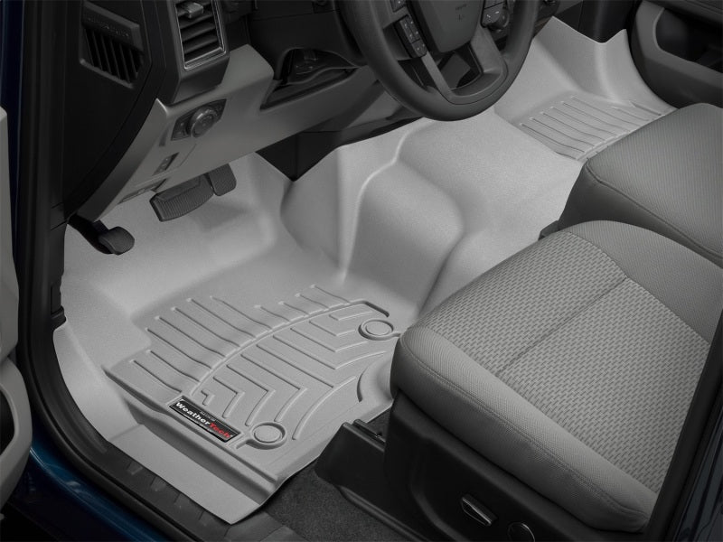 WeatherTech 2017+ Ford F-250/F-350/F-450 Front FloorLiner - Grey