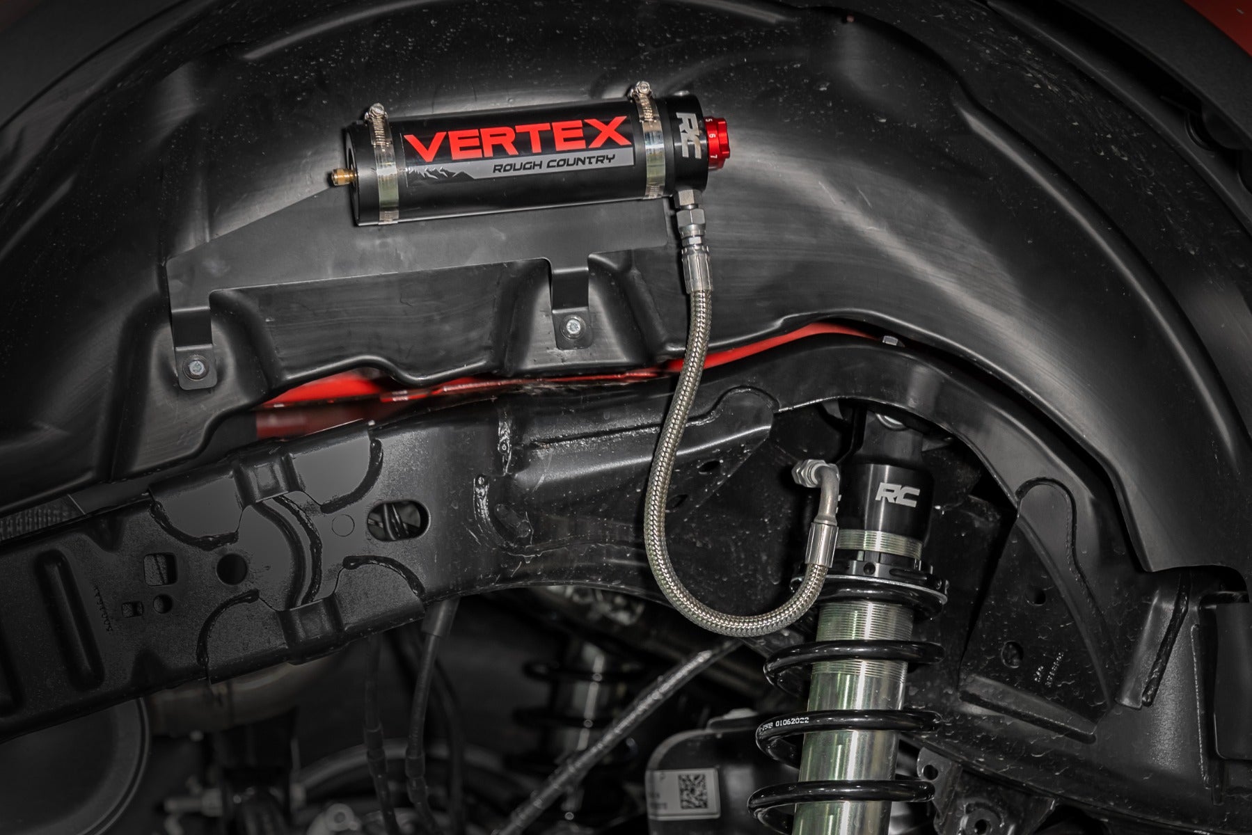 Vertex 2.5 Reservoir Coilovers Rear 3.5 Inch Ford Bronco 4WD (2021-2025) Rough Country