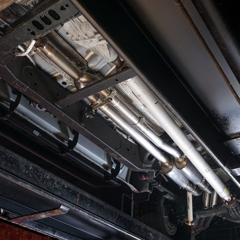 Stainless Works 2019+ Chevrolet Silverado 5.3L 3in Redline Catback Factory Connect Dual Polished Tip