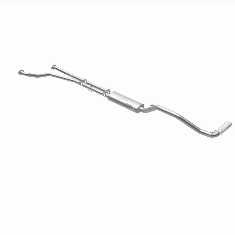 MagnaFlow CatBack 07-15 Nissan Titan V8 LGAS/LFLEX Single MF Polished Stainless Exhaust
