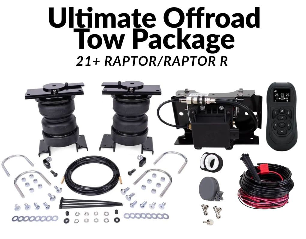 Air Lift Ultimate Air Bag System w/ Wireless Compressor | 2021–2026 Ford F-150 Raptor & Raptor R