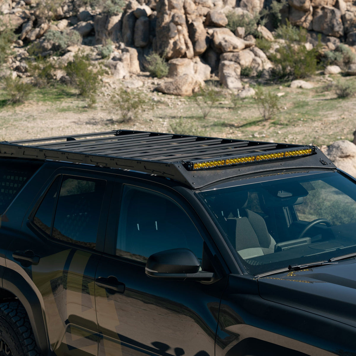 2025+ Toyota 4Runner Roof Rack with Optional Light Bar Mount