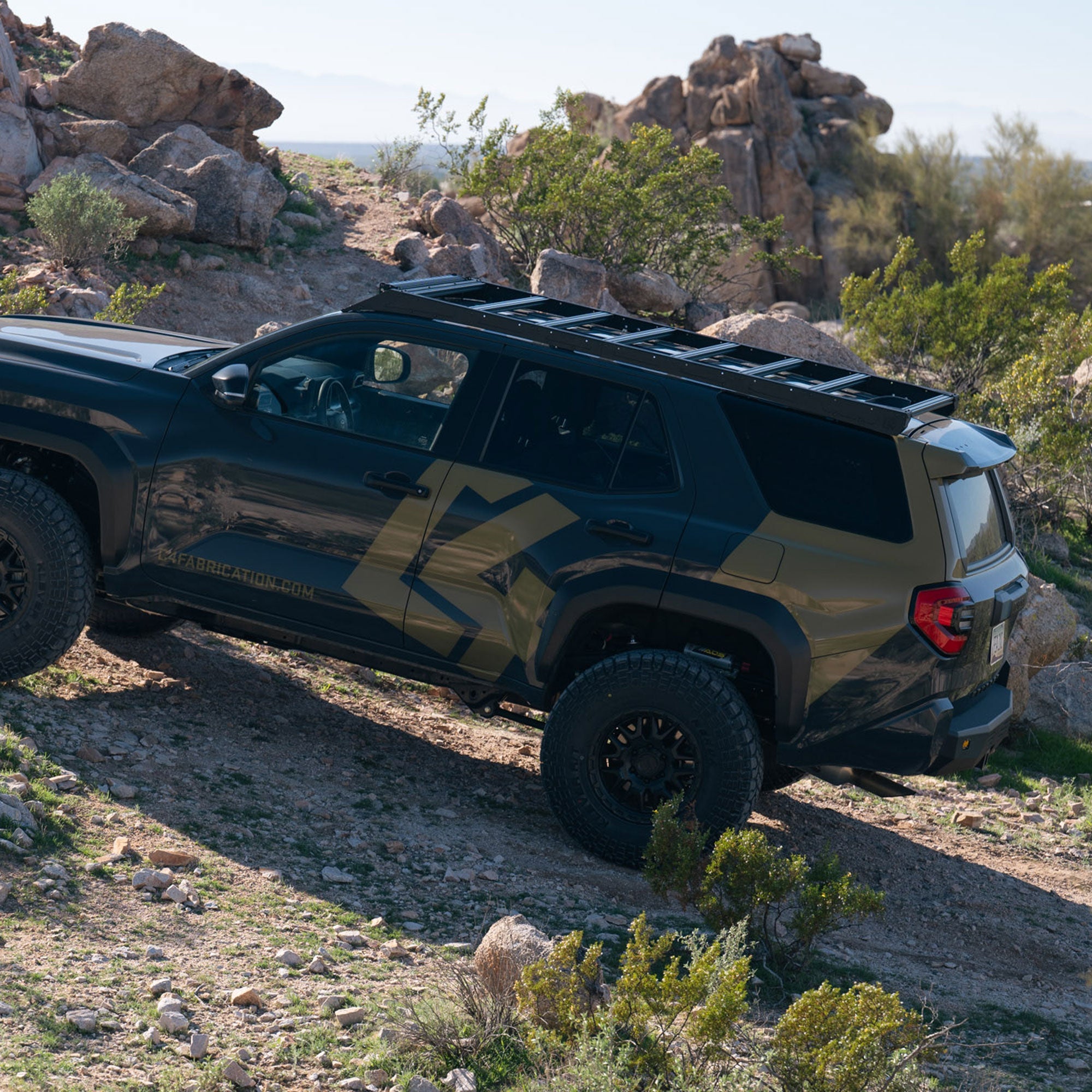 2025+ Toyota 4Runner Roof Rack with Optional Light Bar Mount