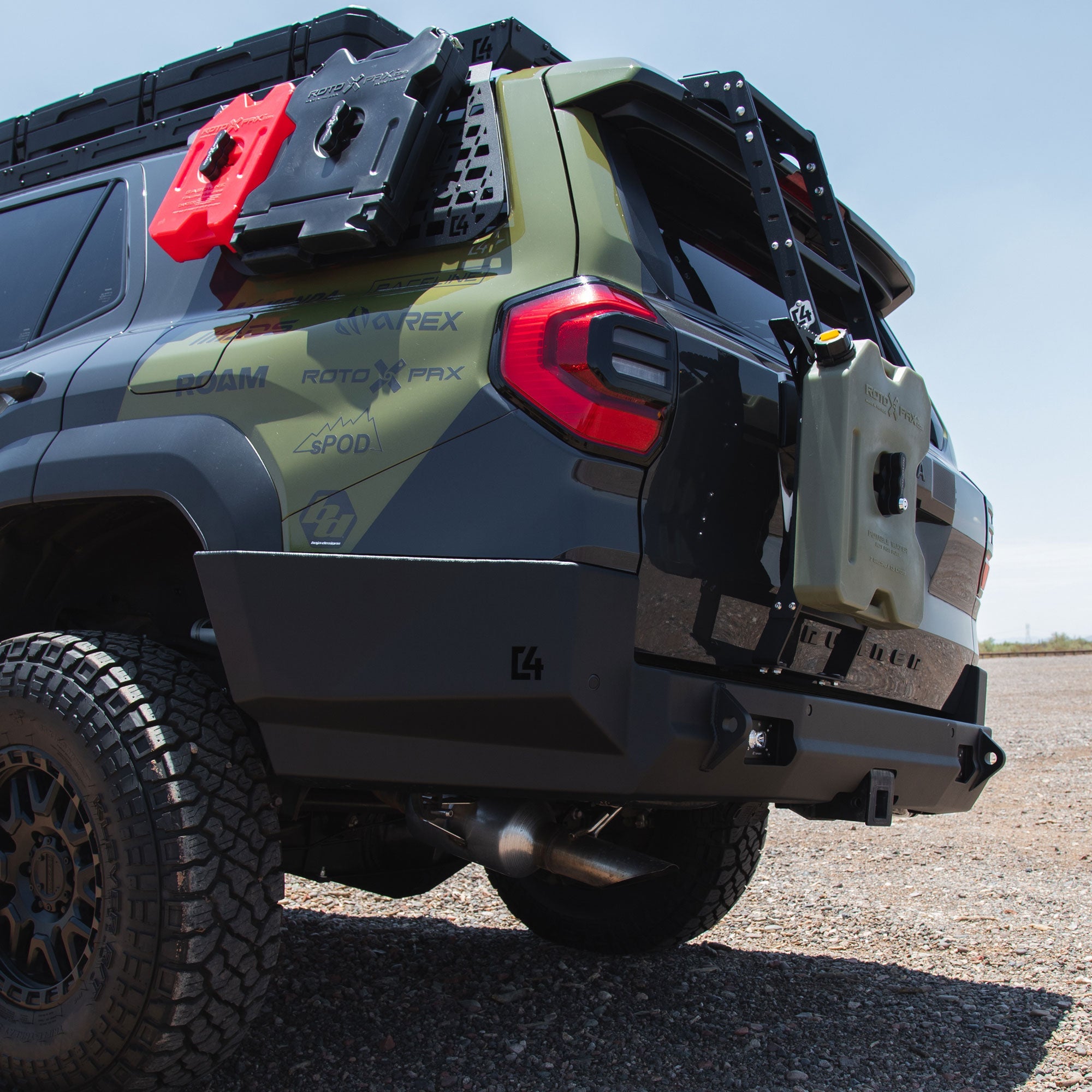 2025+ Toyota 4Runner Overland Series Rear Bumper