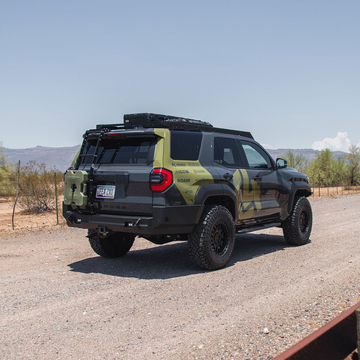 2025+ Toyota 4Runner Overland Series Rear Bumper