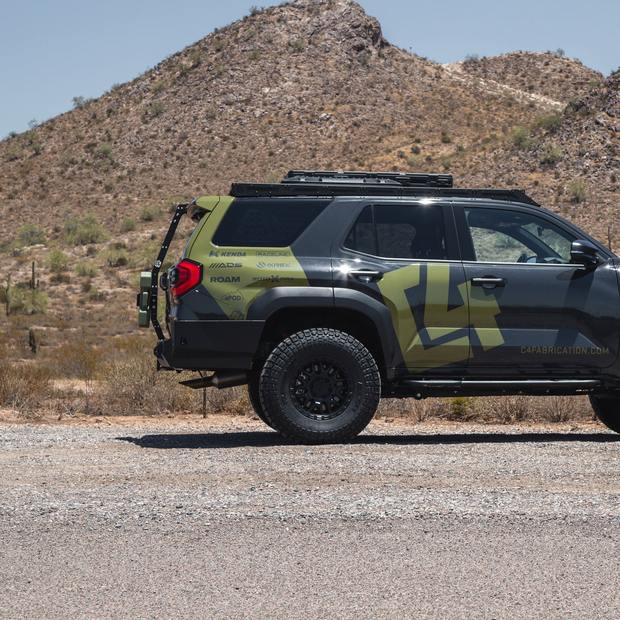 2025+ Toyota 4Runner Overland Series Rear Bumper