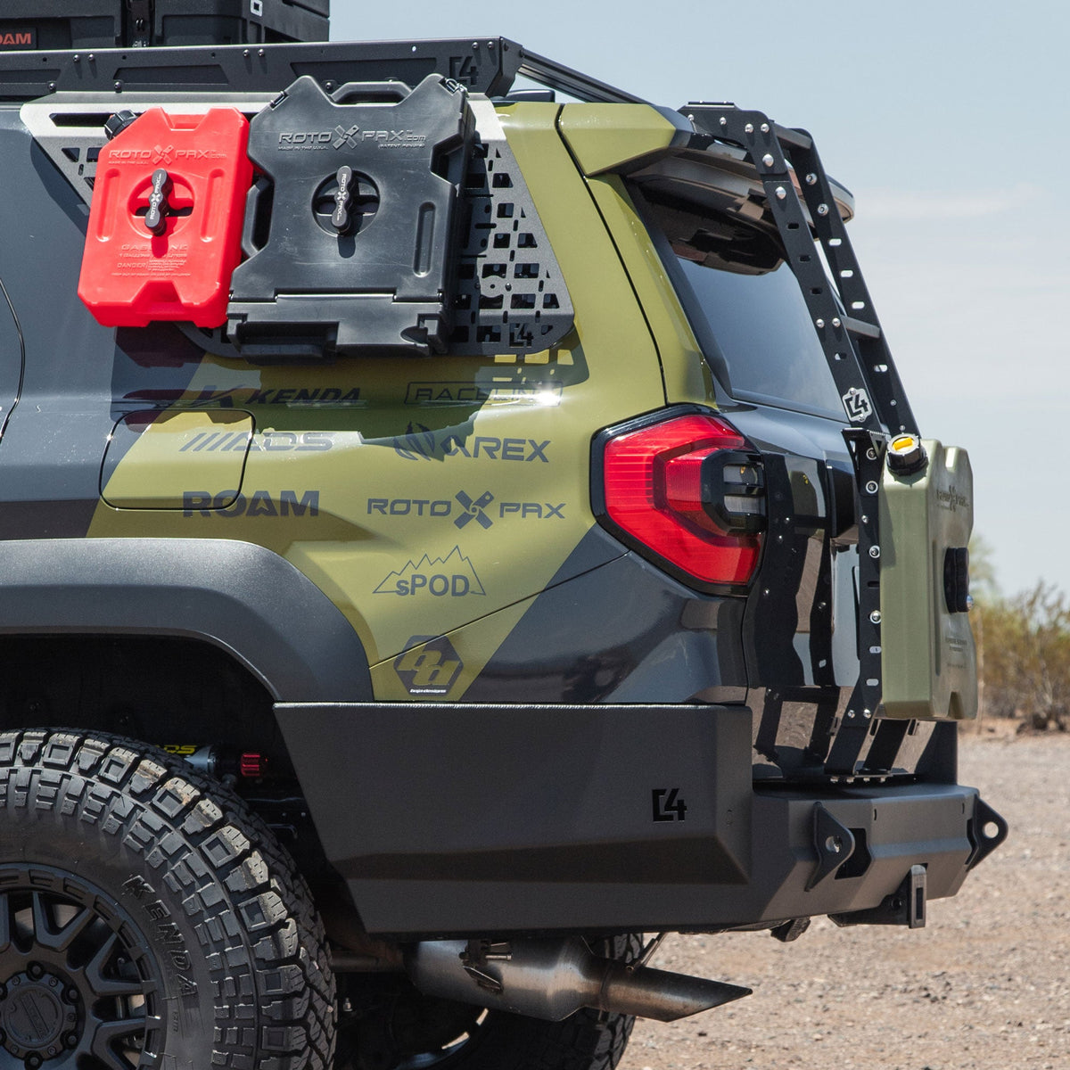 2025+ Toyota 4Runner Overland Series Rear Bumper