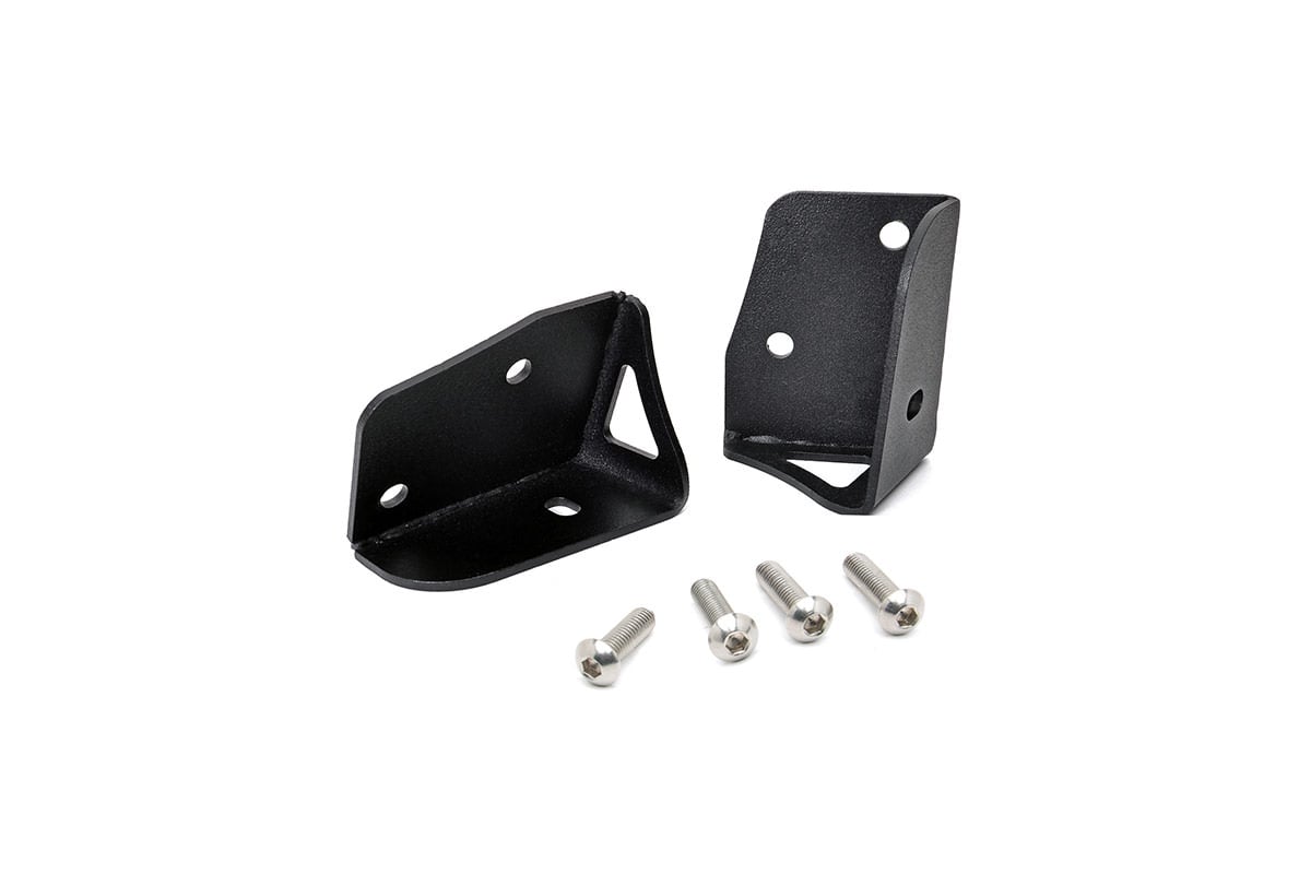 LED Light Mount Lower Windshield Pod Jeep Wrangler JK/Wrangler Unlimited (07-18) Rough Country