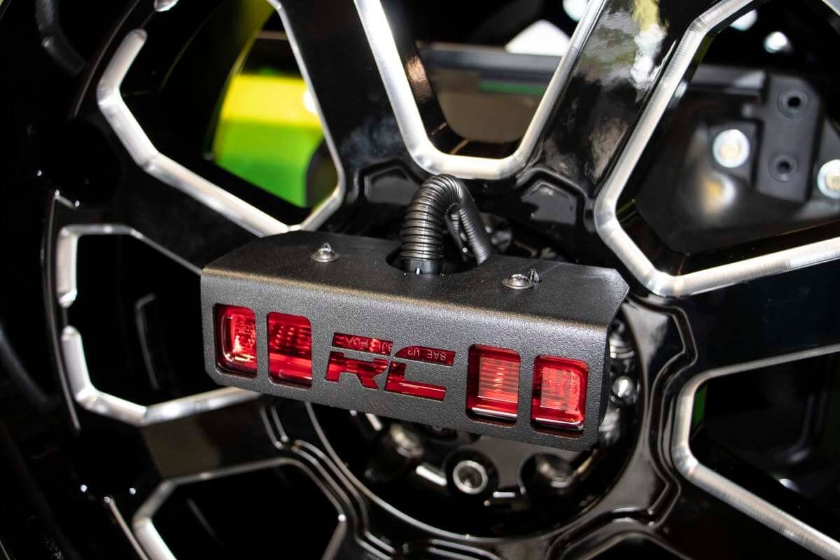 3rd Brake Light Relocation Bracket Jeep Wrangler JL (18-26)/Wrangler Unlimited (18-26) Rough Country