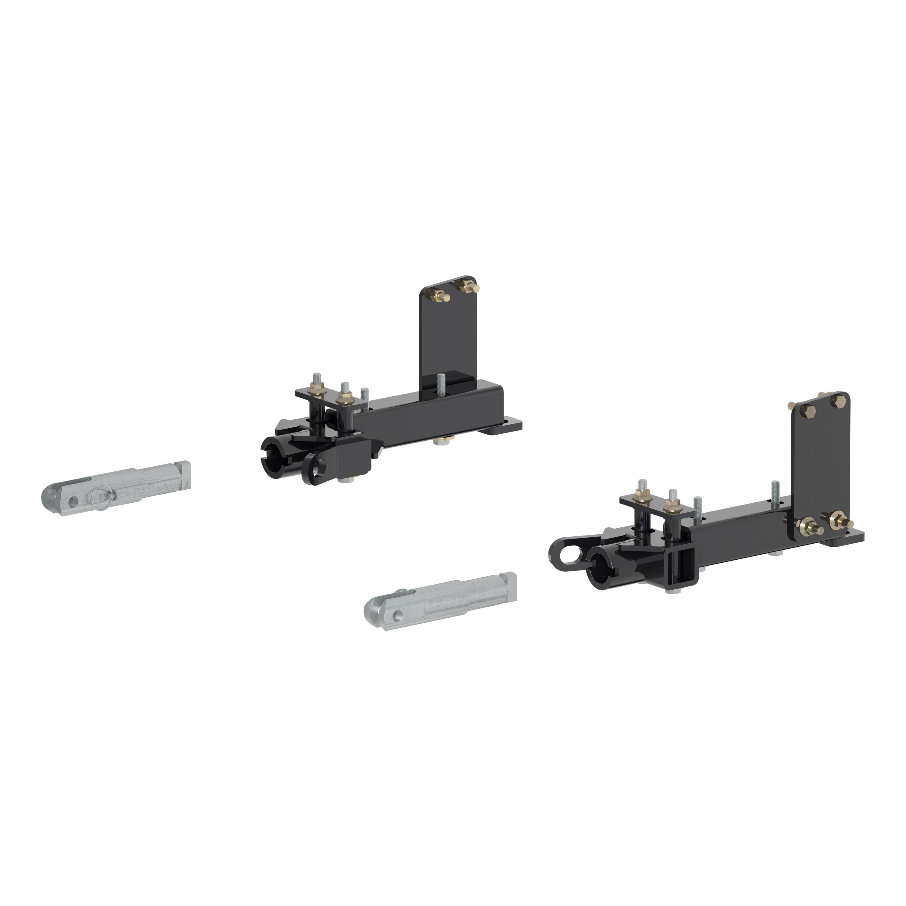 CURT Custom Tow Bar Base Plate Brackets for Dinghy Towing, Fits Select Dodge Durango, Jeep Grand Cherokee Model 70101