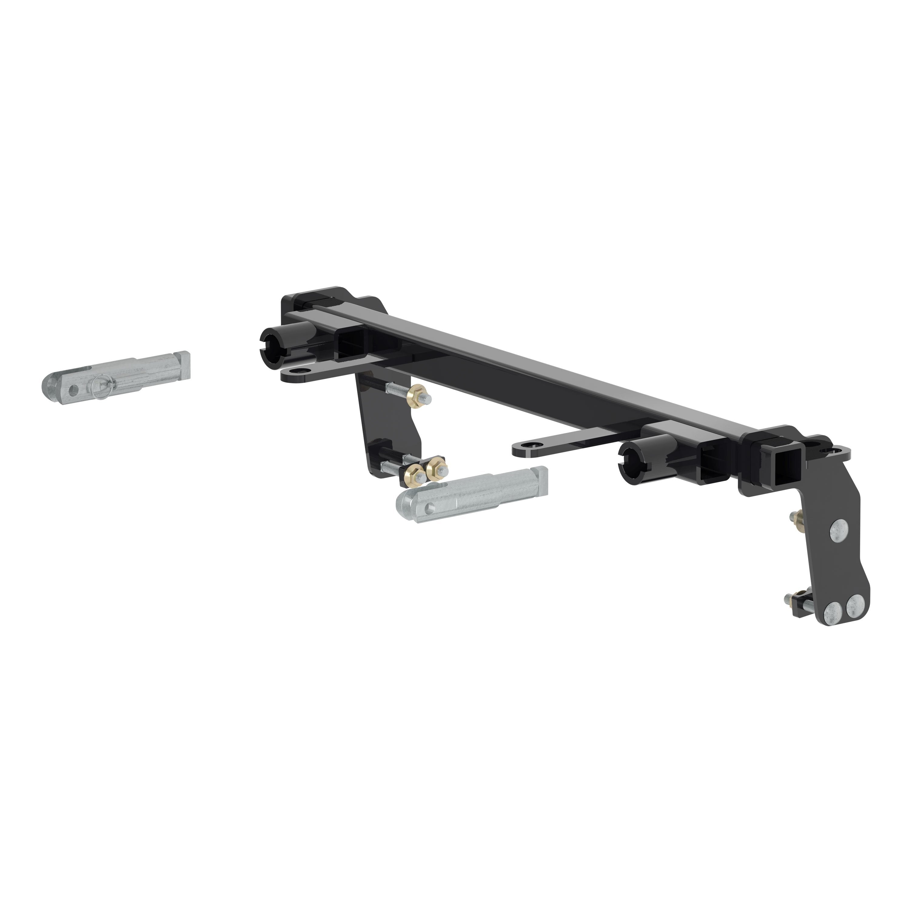 CURT Custom Tow Bar Base Plate Brackets for Dinghy Towing, Fits Select Chevrolet Colorado, GMC Canyon Model 70107