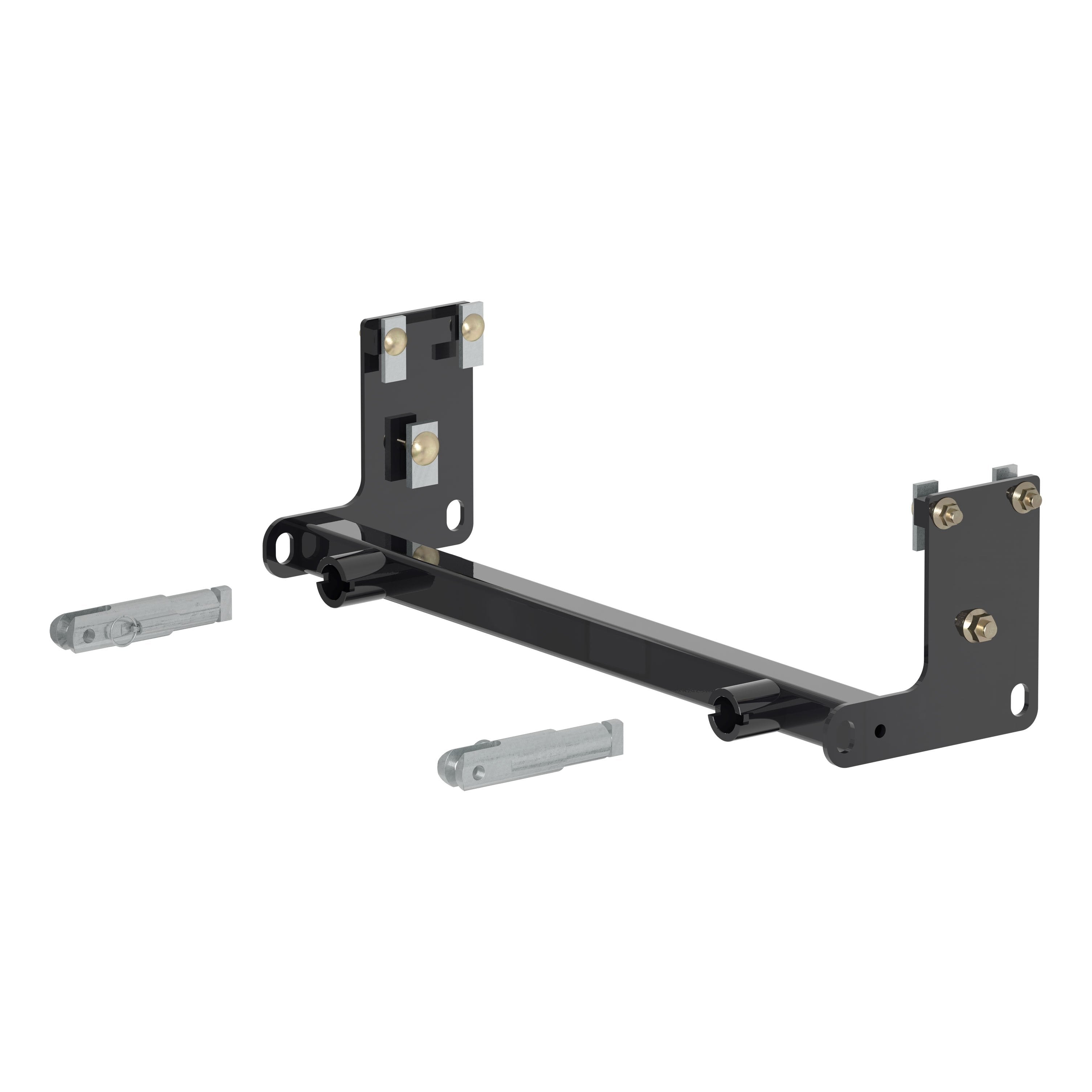 CURT Custom Tow Bar Base Plate Brackets for Dinghy Towing, Fits Select Jeep Wrangler JK Model 70110