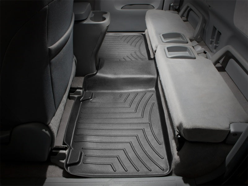 WeatherTech 05-13 Toyota Tacoma Access Cab Rear FloorLiner - Black