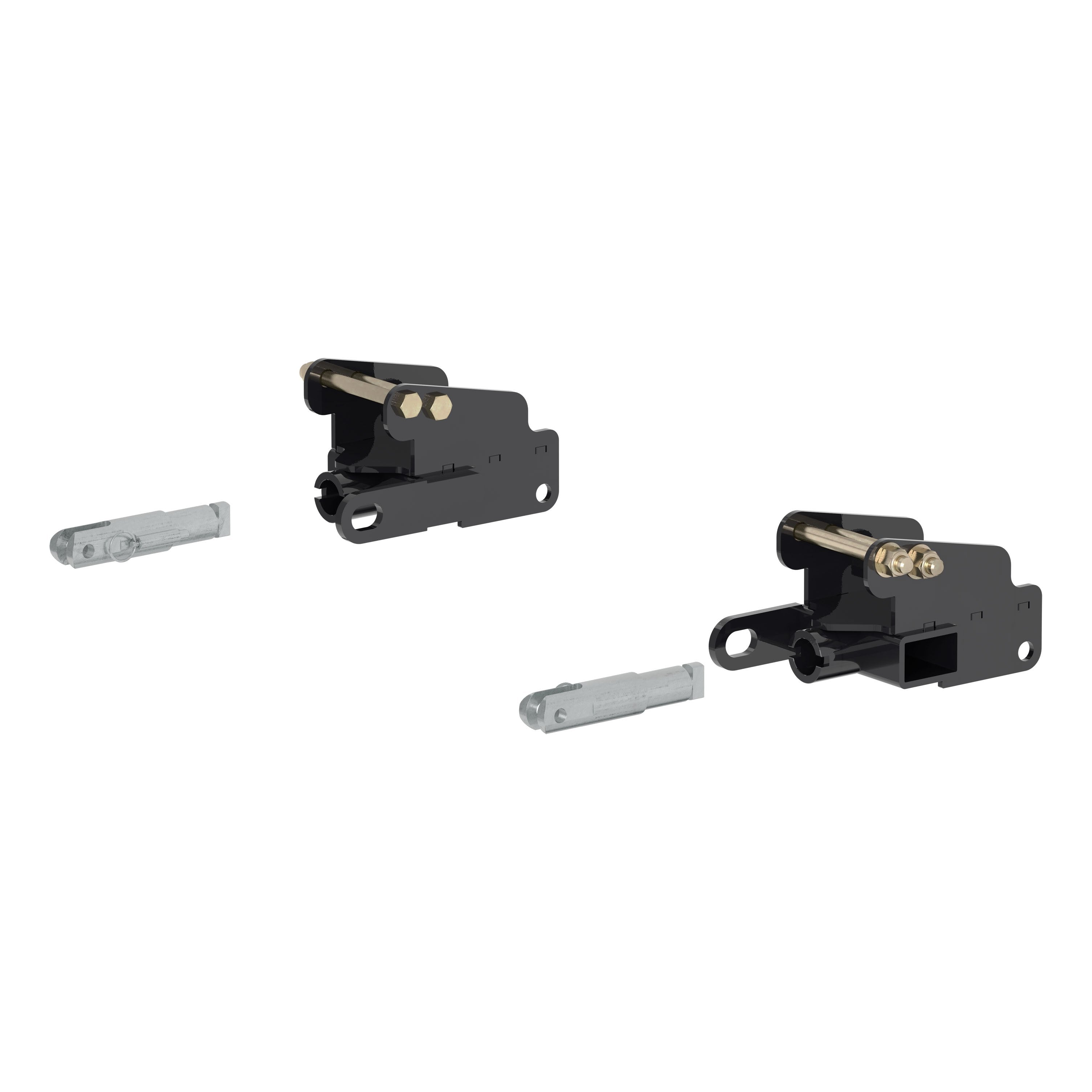 CURT Custom Tow Bar Base Plate Brackets for Dinghy Towing, Fits Select Ford F-250, F-350 Super Duty Model 70133