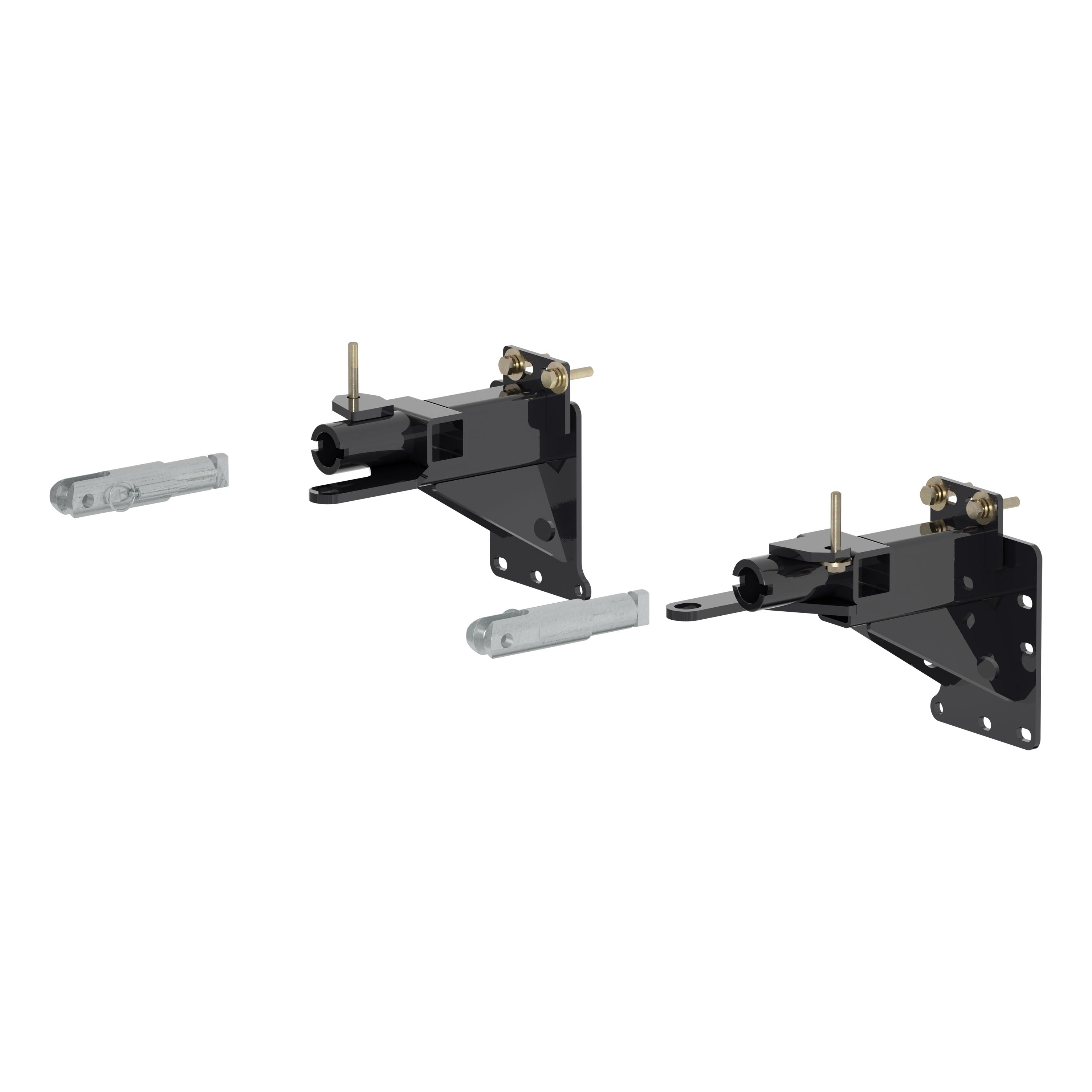 CURT Custom Tow Bar Base Plate Brackets for Dinghy Towing, Fits Select Jeep Cherokee Model 70134