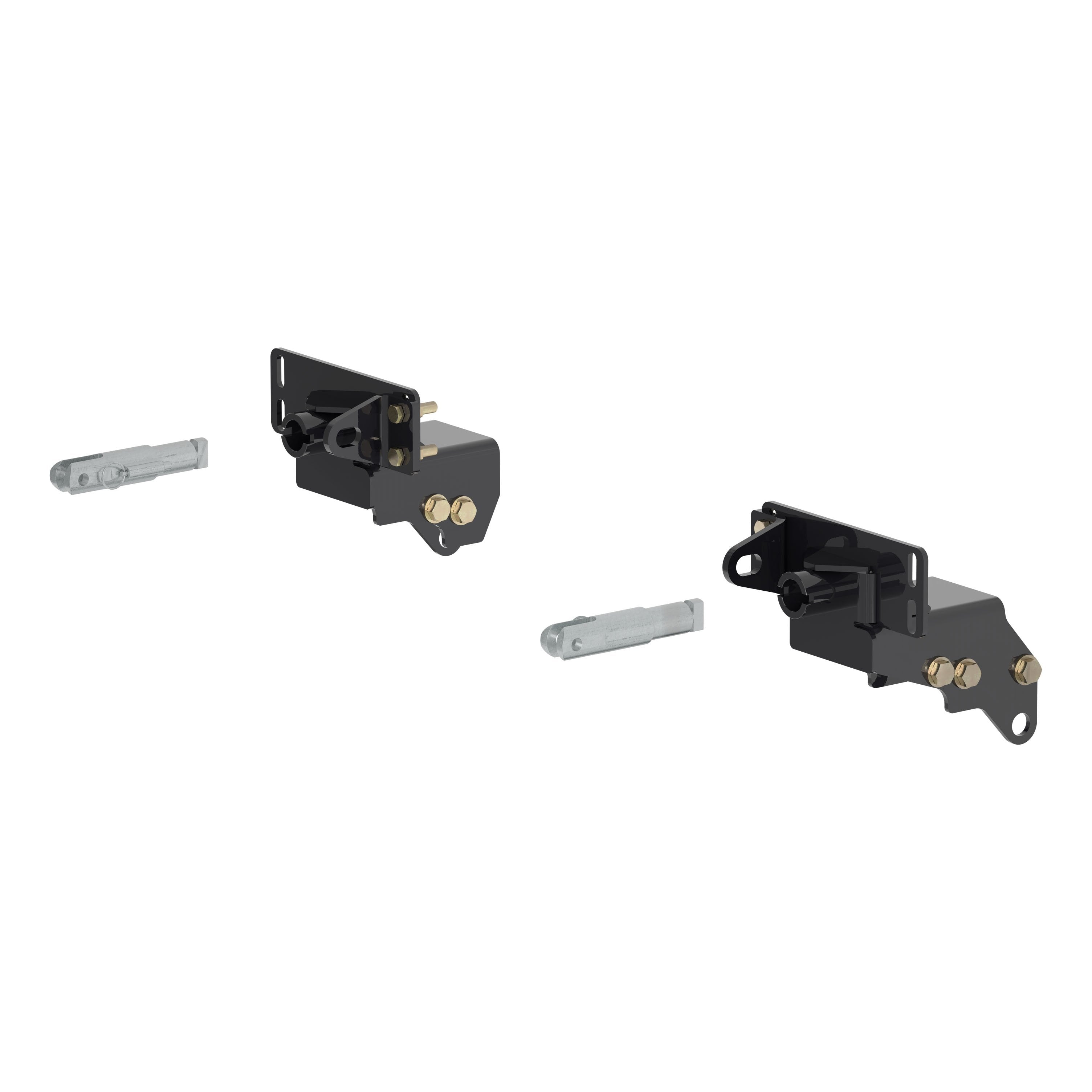 CURT Custom Tow Bar Base Plate Brackets for Dinghy Towing, Fits Select Ford F-250 Model 70137