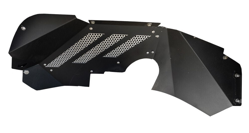 Front Fender Liners Textured Black For 2007-2018 Jeep Wrangler JK Go Rhino